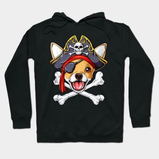 Chihuahua Pirate Skull Design Hoodie